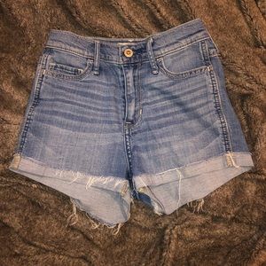 american eagle jean shorts